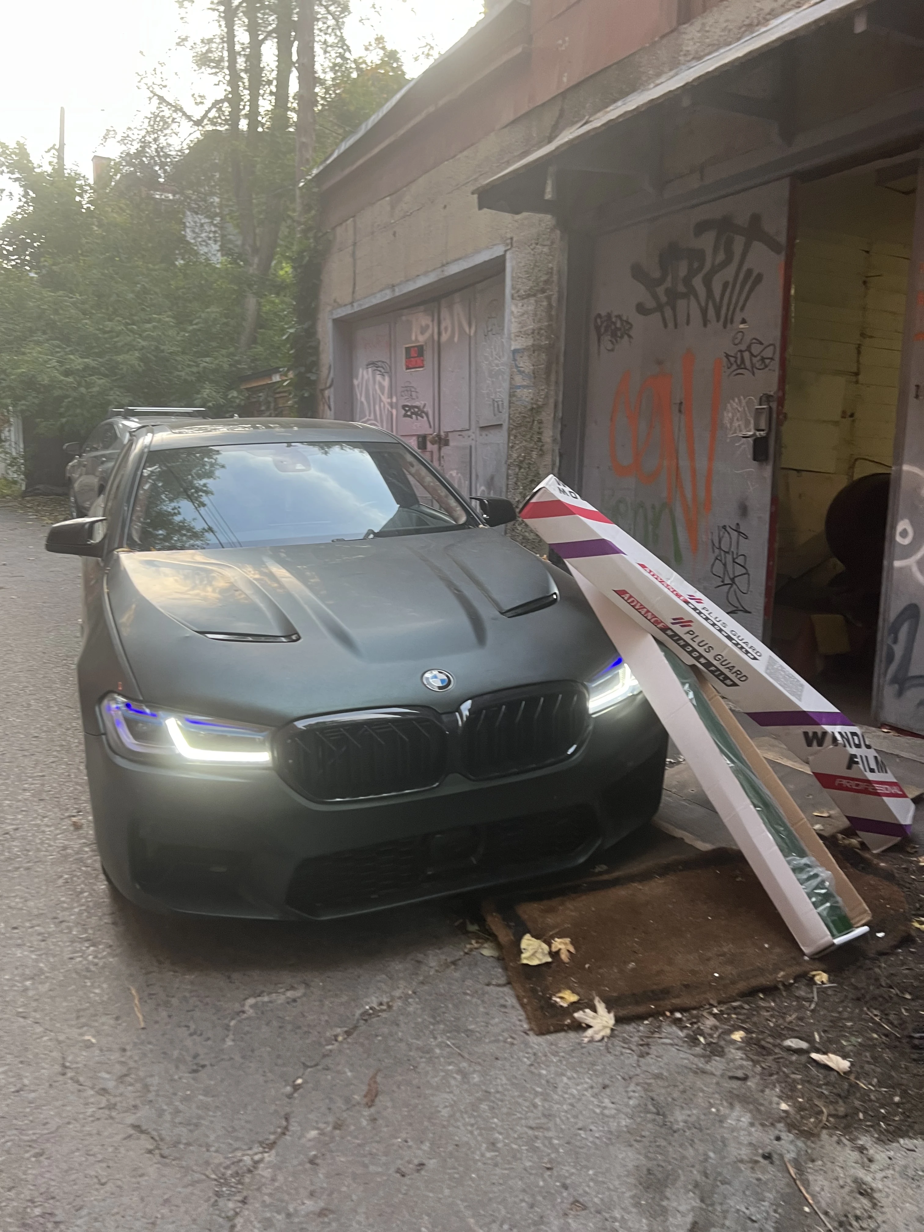 Photo projet BMW - rouleau complet