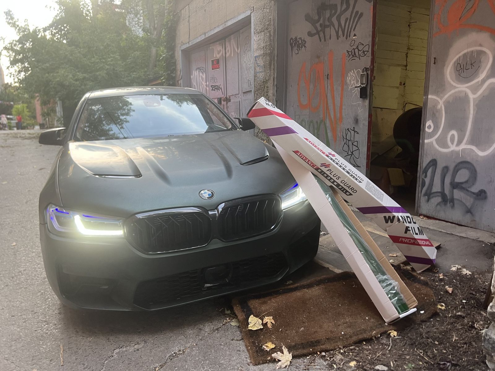 Projet client - BMW M5 mat